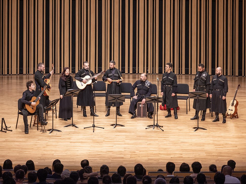 两个团体的九位音乐家在北京艺术中心的专场演出