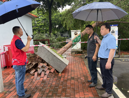 河西“追风”：冲锋在一线 风雨勇担当