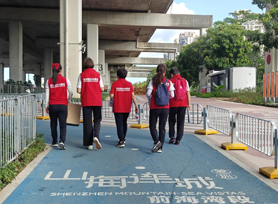 西乡街道团工委（志联）:寻“城市绿肺”溯“生态绿洲”志愿服务活动